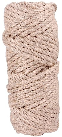 Abaodam Replaceable Sisal Cat Scratching Rope Wear-resistant Twine for DIY Cat Tree Protection and Furniture Guard Multi-purpose Indoor Pet Scratcher Material