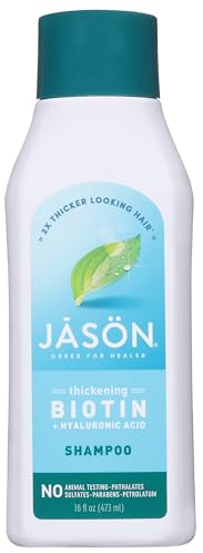 Jason Natural Products Natural Biotin Shampoo, 473 ml