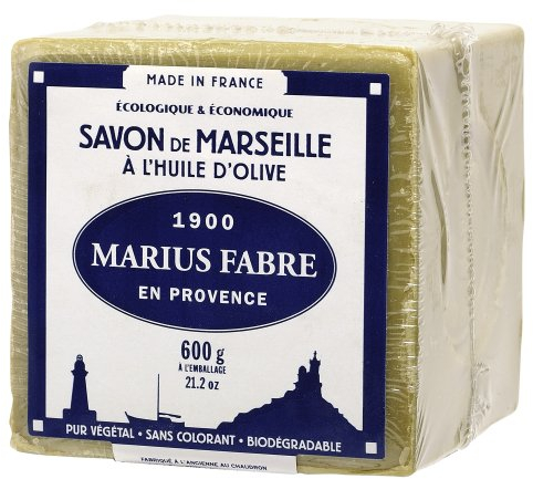 Marius Fabre 'Le Lavoir': 2x 600g echte Marseiller Kernseife aus 72% Olivenöl (Würfelseife)