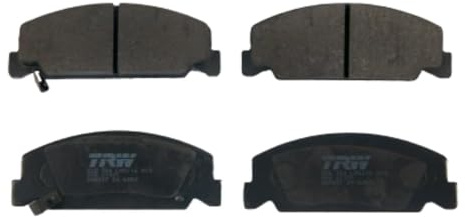 TRW Bremsbelagsatz, Scheibenbremse GDB764 | Kompatibel mit: HONDA ACCORD II, ACCORD II Hatchback, ACCORD III Aerodeck, CIVIC II Shuttle