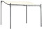 Outsunny 3 x 3 Meters Canopy Metal Wall Gazebo Awning Garden Marquee Shelter Door Porch, Cream White