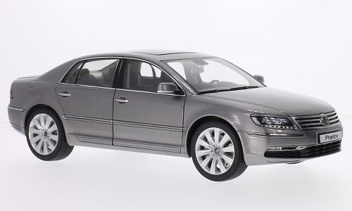 VW Phaeton, metallic-grau, Modellauto, Fertigmodell, Kyosho 1:18