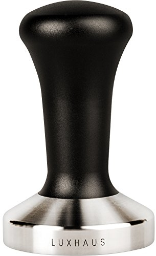 LuxHaus 58mm Espresso Tamper - Premium Barista Coffee Tamper with 100% Flat Stainless Steel Base