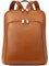 BOSTANTEN Leder Rucksack Damen Reiserucksack Tagesrucksack Casual Backpack Daypacks Braun