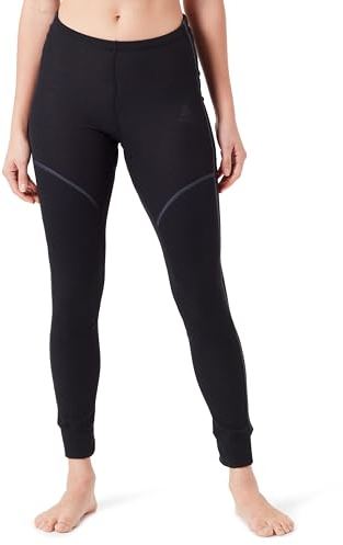 Odlo Damen Funktionsunterwäsche Lange Hose ACTIVE X-WARM ECO, black, XL