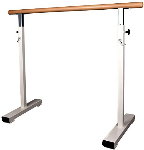 Mobile freistehende Ballettstange aus Holz, höhenverstellbar 28 kg - 200 cm