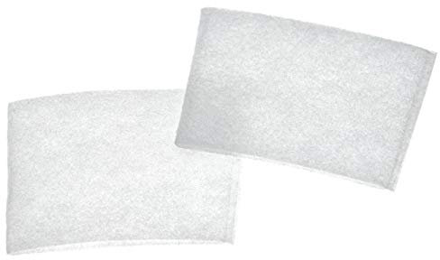 vhbw Set de 2x filtro de vellón protector compatible con Dirt Devil Centrino Cleancontrol M2013-3, M2013-2 aspiradora - blanco