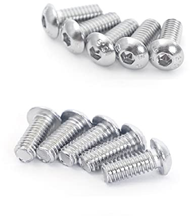 Tarazon Lot de 10 vis 5/16-18 x3/4 disque de frein avant pour Harley Dyna Softail Road King Fatboy Electra Glide