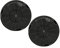 vhbw 2x Filtre à charbon actif compatible avec Ariston HD 6, HD 9, HE 60, HE 90, HM 12, HM 9, HR 12, HR 9, HR 91, HT 9, XH 9 hotte aspirante - 19,6 c