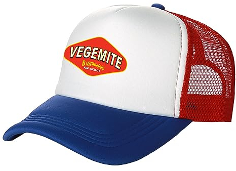 YUONME Baseball-Kappen Vegemite Trucker Cap Unisex Hüte Sommer Frauen Männer Verstellbare Snapback Mesh Net Caps Geschenk