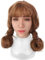 HmtAfro Maschera in silicone (bianco avorio, L) per donne, maschera a tema Halloween