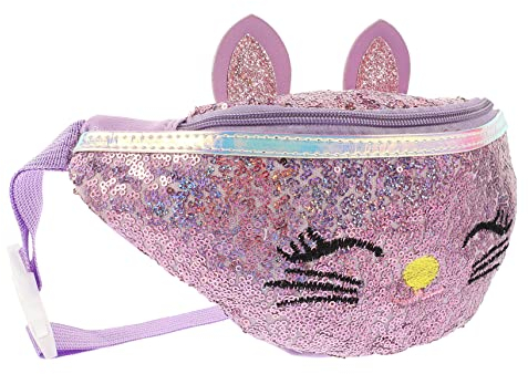 BESTYASH Cartoon Katze Umhängetasche Für Junge Mädchen Verstellbare Bauchtasche Im Kawaii Stil Für Mädchen Zur Aufbewahrung Von Kleinigkeiten Und Spielzeug Zufällige Designs