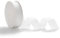 AOKSUNOVA Organzaband Schleifenband Hochzeit 2,5cm x 45m Geschenkband Organza Band Weiß