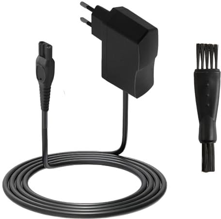 15 V Ladegerät für Barttrimmer/Rasierer, 5,4 W, für Philips Norelco HQ8505 Serie 3000 5000 7000 9000, QP6520 QP6510 QP6620 MG5750 MG7790, Netzteil, Kabel, Ladekabel, Elektrorasierer Serie