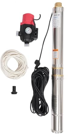 750W Deep Well Pump Submersible for Both Farmland Irrigation and Mountainous Areas Highly Efficient Comprehensive