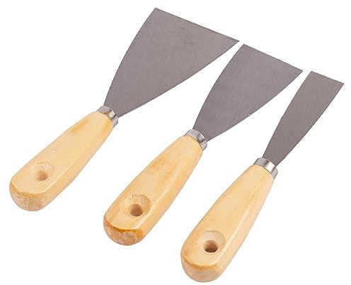 Wooden Handle Paint Decorating Scraper Set SCR308
