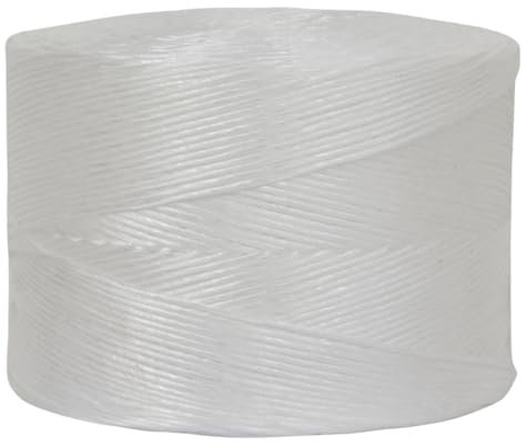 Corderie Italiane 002012221 Spago Rafia titolo 1000, Bianco, 2 kg, 1600 mt