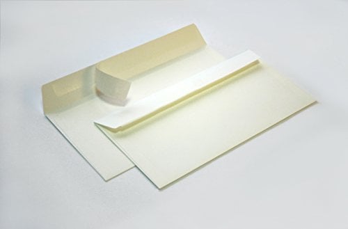 Briefumschläge DIN C6/5 114x229 mm (elfenbeinfarben) 120 g/m² ohne Fenster haftklebend (Artikel: 2120A) (100)