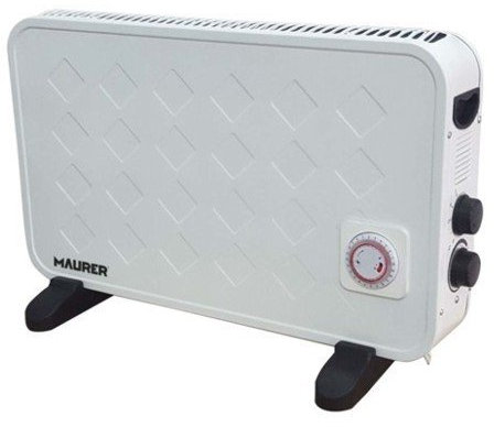 MAURER Termoconvettore Stufa Elettrica da Pavimento Stufa Paxoi 2 Temperature 1250-2000 Watt