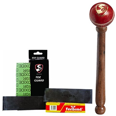 SG Cricket Bat Care – Ball Mallet Combo Zehenschutz Pack + Ball Mallet
