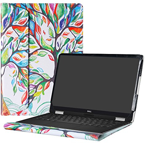Alapmk Schutz Abdeckung Hülle für 13.3 Dell XPS 13 9370 9360 9350 9343/Dell XPS 13 2 in 1 9365 Notebook(Nicht fit XPS 13 9380 7390/XPS 13 2 in 1 7390),Love Tree