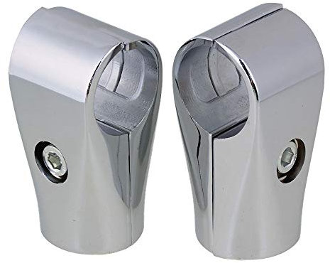 Mxfans 2pcs 32mm ID Display Rack Clamp Fittings Scaffold Composite Tube Connector 2 Way