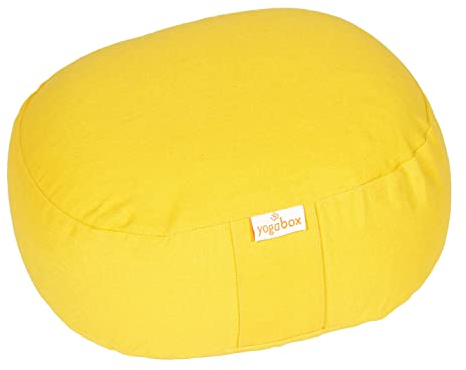 Yogabox Yogilino® Reise Meditationskissen mini oval Basic, dotter