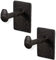 Rustic State Billow Wandhalterung Gusseisen Haken Garderobe Handtuch Tasche Hut Aufhänger Mehrzweck-Eingangsbereich Eisenbahn Spike Rack Schwarz 2 Stück