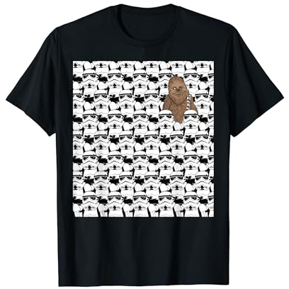 Star Wars Where Is Chewbacca Stormtrooper Fill T-Shirt