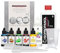 Octopus 5 x 30 ml Fluids Alcohol Ink Complete Kit CIRCLE with Blending Solution, Alcohol Ink Paper and supplies for fluid art