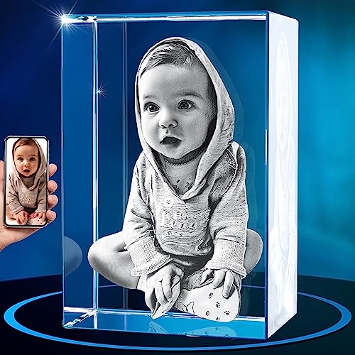 ArtPix 3D-Kristallfoto, Muttertagsgeschenke für Frauen, Sie, Ehefrau, Männer, Mutter, Ehemann, tolles personalisiertes, individuelles Geschenk mit Ihrem eigenen Foto