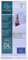 Exacompta - Réf. 83158D - 1 Porte-visuel DL droit vertical ou horizontal - Dimensions 100 x 210 mm - PMMA (acrylique) menu pour restaurants, carte de prix, conférence et réception - Couleur Cristal