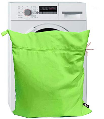 Harrison Howard Waschbeutel Waschen Hund Pferd Haar Wäscheteppich Blatt Stiefel-Neongrün