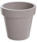 Erhard-Trading Blumentopf Valencia Pflanztopf Übertopf Blumenkübel Kunststoff Mocca Ø 29 cm