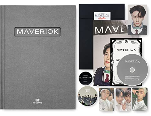 THE BOYZ 3rd Single Album [ MAVERICK ] - ( STORY BOOK Ver ) Photo Book + CD-R + ID Card + Invitation Card + Photo Card + Unit Photo Card + Poster(On Pack)