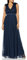 Maya Deluxe Damen Maya Deluxe Ruffle Shoulder Maxi Dress Brautjungfernkleid, Navy, 52 EU
