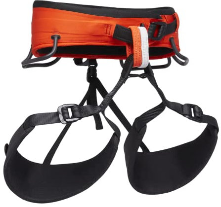 Black Diamond Long Haul Rock Climbing Harness, X-Large