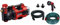 Einhell Akku-Gartenpumpe AQUINNA 36/38 F LED Power X-Change (36 V, max. 3800 L/h Fördermenge, max. 37 m Förderhöhe, ECO/BOOST, Vorfilter, Überlast- & Frostschutz, inkl. 5-tlg. Zubehör Set)