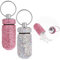 WLLHYF 2 Stück Bling Pill Container Pillenbox Glitzer Strass Tragbare Reise Mini Pillenhalter Wasserdichte Pillendose Tragbare für Reisen Outdoor Camping