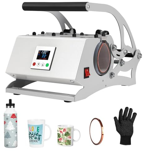PEIXEN Tumbler Heat Press Machine, Mug Press Machine For 30 Oz 20 Oz 16 Oz 11oz, Tumbler Press Fits Stainless Steel, Ceramic, Glass Tumbler