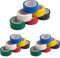 Meister Isolierband 3,3 m x 19 mm - farbig sortiert - 6er Set - hohe Flexibilität und Klebekraft - VDE geprüfte Sicherheit/Isolierband/Klebeband/Dichtungsband / 8632010 (Packung mit 3)