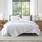 Tahari Home - Decke, weiche Rautenstruktur, Baumwolldecke, gemütliche Heimdekoration (Shelley Bright White, Full/Queen)
