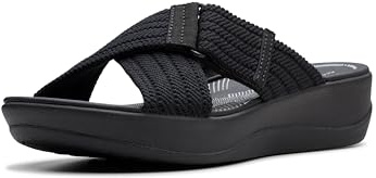 Clarks Damen Arla WaveSchiebe-Sandalen