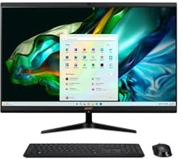 Acer Aspire DQ.BKKEG.002 All-in-One PC Intel® Core™ i5 i5-1335U 68,6 cm (27) 1920 x 1080 Pixel PC All-in-one 16 GB DDR4-SDRAM 1 TB SSD Windows 11 Home Wi-Fi 6E (802.11ax) Nero
