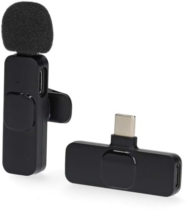NEDIS Mikrofon - Benutzt für: Notebook/Smartphone/Tablet - USB Type-C/Wireless - USB-C Buchse - EIN-/Ausschalter