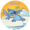 Dekora - Décoration Comestible pour Gâteau d'Anniversaire pour Enfants - Disque Gâteau Stitch 20 cm - Décoration de Gâteau de Gaufret Sans Gluten, Sans Lactose - Convient aux Végétariens