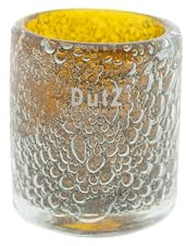DutZ Cylinder Galaxy, Amber Bubbles H10 D9 cm