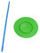 Nishiyuenyi Plato de Malabarismo, Accesorio para La Práctica con Bastones, Verde, Individual