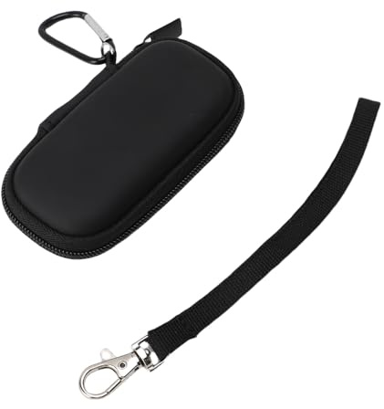 Tnfeeon KardiaMobile Reisetasche, Wasserdichter PU-Eva-Organizer, Hartschalen-Tragetasche für Kardia Mobile 6L EKG, Tragbare Gesundheitsüberwachungslösung