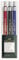 FABER-CASTELL 130622 - 3 Druckbleistifte TK-FINE, Inhalt: 0,35 mm, 0,5 mm + 0,7 mm